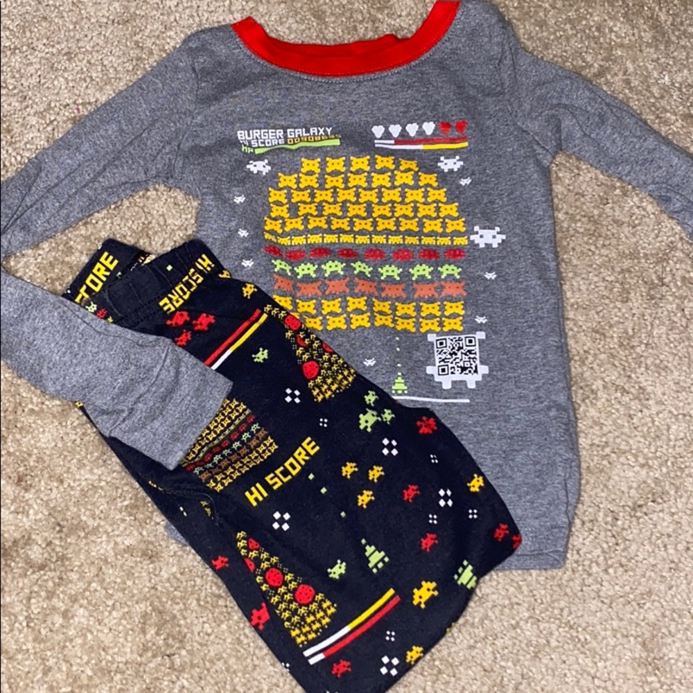 Burger pajamas size 4 children’s place